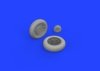 Eduard 648985 F4U wheels MAGIC FACTORY 1/48